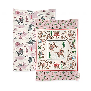 Cath Kidston Cowgirl Rodeo Tea Towels (Set of 2)