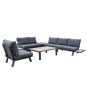 Ardeo Valde Grand Corner Sofa Lounge Set