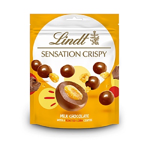 Lindt Crispy Sensations Milk Chocolate Corn (140g)