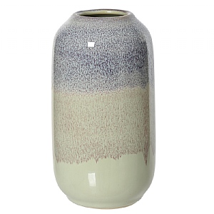 Stone Vase Shiny Purple (15cm)