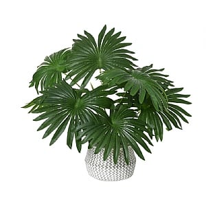 Faux Plant Palm in Pot (50cm)