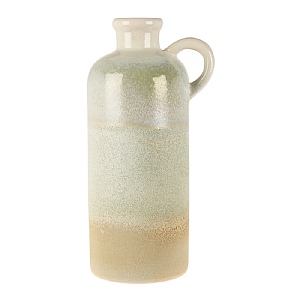 Green Glazed Stoneware Vase