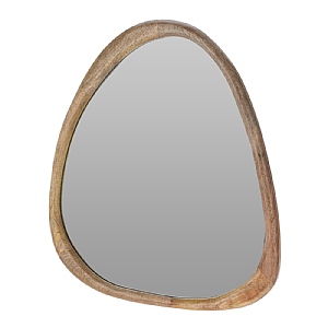 Mango Wooden Wonky Mirror