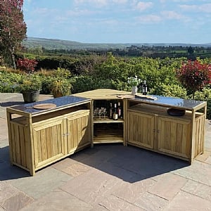 Zest Terraza Outdoor Kitchen Set