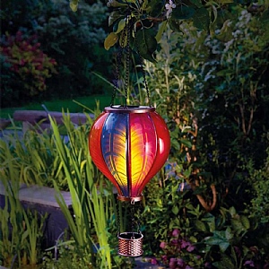 Smart Garden Rainbow Flaming Balloon Solar Light - Extra Large