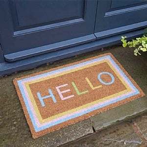 Smart Garden Colour Hello Decoir Mat 45 x 75cm