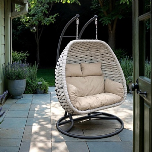 Supremo Rope Double Hanging Cocoon Chair