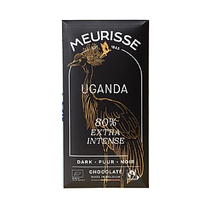 Meurisse Dark Choc 80% Uganda Extra Intense (100g)