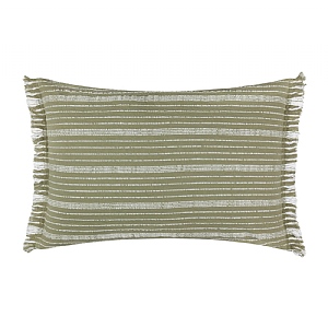 Yard Tide Textured Stripe Outdoor Cushion Moss (40x60cm)