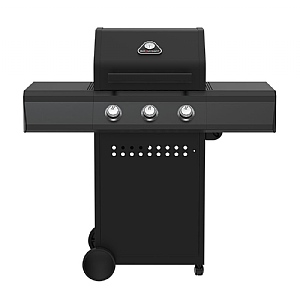 Grillstream Harrier 3 Burner Gas BBQ - Black