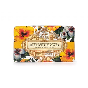 AAA Floral Soap Bar Hibiscus (200g)