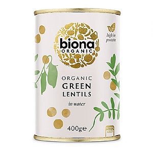 Biona Organic Green Lentils (400g)