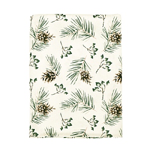 Walton & Co. Pine Cone & Berries Tablecloth