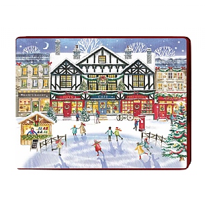Grandma Wilds Christmas High Street Biscuit Tin (600g)
