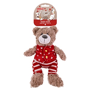 Rosewood Cupid and Comet Buddy Bear Dog Toy