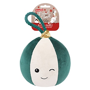 Rosewood Cupid and Comet Blitzen Bauble Dog Toy