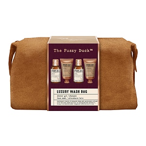 Baylis & Harding The Fuzzy Duck Bergamot, Hemp & Sandalwood Men's Luxury Wash Bag Gift Set