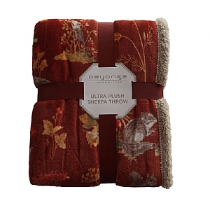 Deyongs Sherpa Throw Autumn Woodland (130x170cm)