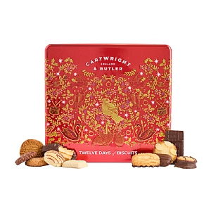 Cartwright & Butler 12 Days Chocolate Biscuit Selection Tin (200g)
