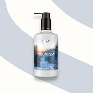 Scottish Fine Soaps Winterwood Spiced Caramel, Vanilla & Musk Hand & Body Wash (300ml)