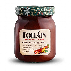 Follain Winter Spiced Rhubarb Jam (370g)