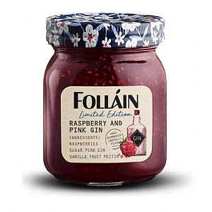 Follain Raspberry & Pink Gin Jam (370g)