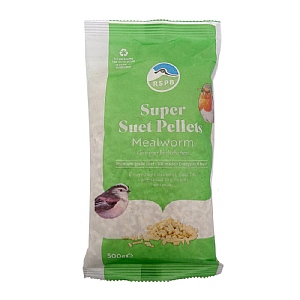 RSPB Super Suet Pellets Mealworm (500g)