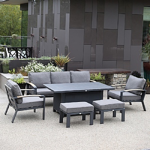 Supremo Modena 3 Seat Sofa Lounge Dining Set