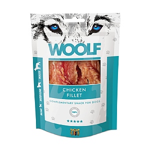 Woolf Chicken Fillet Dog Treats Pouch (100g)