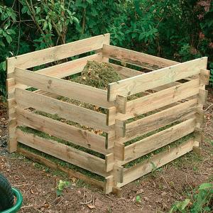 Forest Wooden Composter