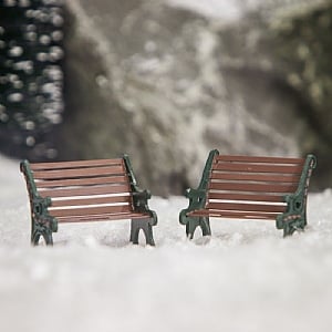 Lemax Park Bench (Set of 2)