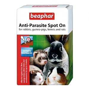 Beaphar Anti-Parasite Spot On For Ferrets Rabbits & Guinaea Pigs (35g)