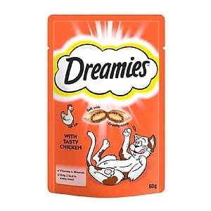 Dreamies Chicken Cat Treats (60g)