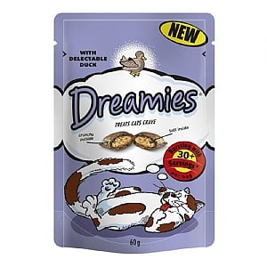 Dreamies Duck Cat Treats (60g)