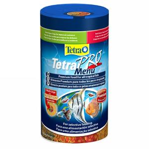 TetraPro Menu Tropical Fish Food Crisps 64g