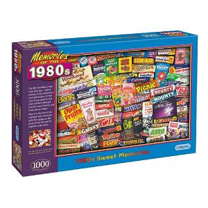 Gibsons 1980s Sweet Memories 1000 Piece Jigsaw Puzzle