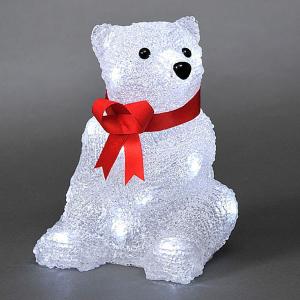 Konstsmide Acrylic LED Sitting Polar Bear