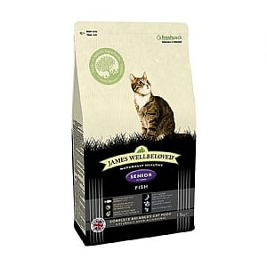 James Wellbeloved Cat Senior Cat Food White Fish & Rice (1.5kg)