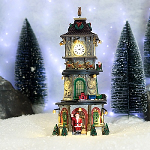 Lemax Christmas Clock Tower