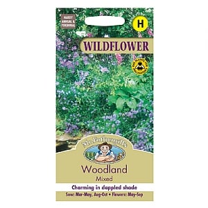 Mr Fothergills Wild Flower Woodland Mixture Seeds