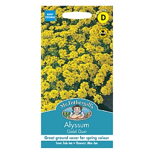 Mr Fothergills Alyssum Gold Dust Mixed Seeds