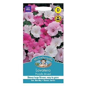 Mr Fothergills Lavatera Parade Mixed Seeds