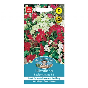 Mr Fothergills Nicotiana Roulette Mixed F2 Seeds