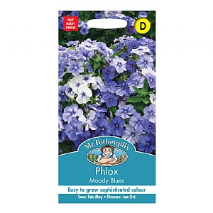 Mr Fothergills Phlox Moody Blues Seeds