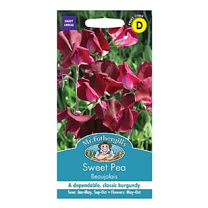 Mr Fothergills Sweet Pea Beaujolais Seeds