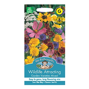 Mr Fothergills Wildlife Attracting Garden Varieties Mixed Seeds