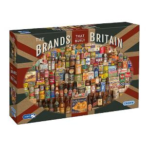 Gibsons The Brands That Built Britain 1000 Piece Jigsaw Puzzle