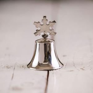 Ornate Metal Snowflake Bell