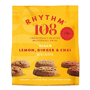 Rhythm 108 Lemon Chia Tea Biscuits (160g)