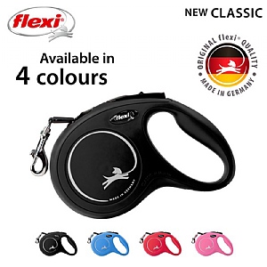 Flexi New Classic Tape Dog Lead (5m) Assorted Colours - Medium